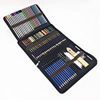 72 Piezas Set Lápices de colores profesional Con Lapices De Dibujo-Lapices Acuarelables-colores lapices acuarelables…